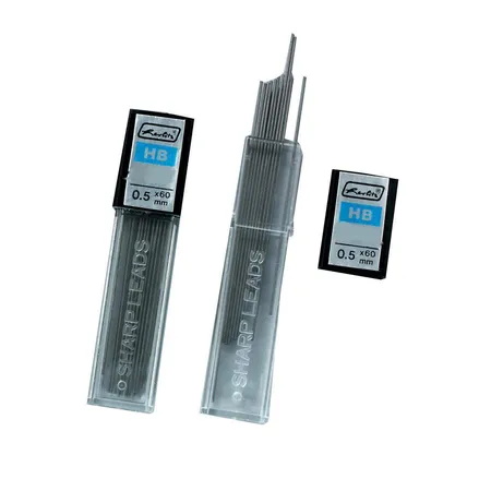 Herlitz Druckbleistiftminen HB Mine 0,5 mm, 120 Stück