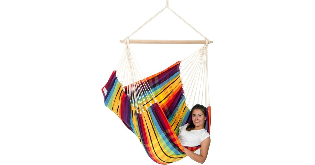 AmazonasBrasil Rainbow hangstoel  (Blauw)