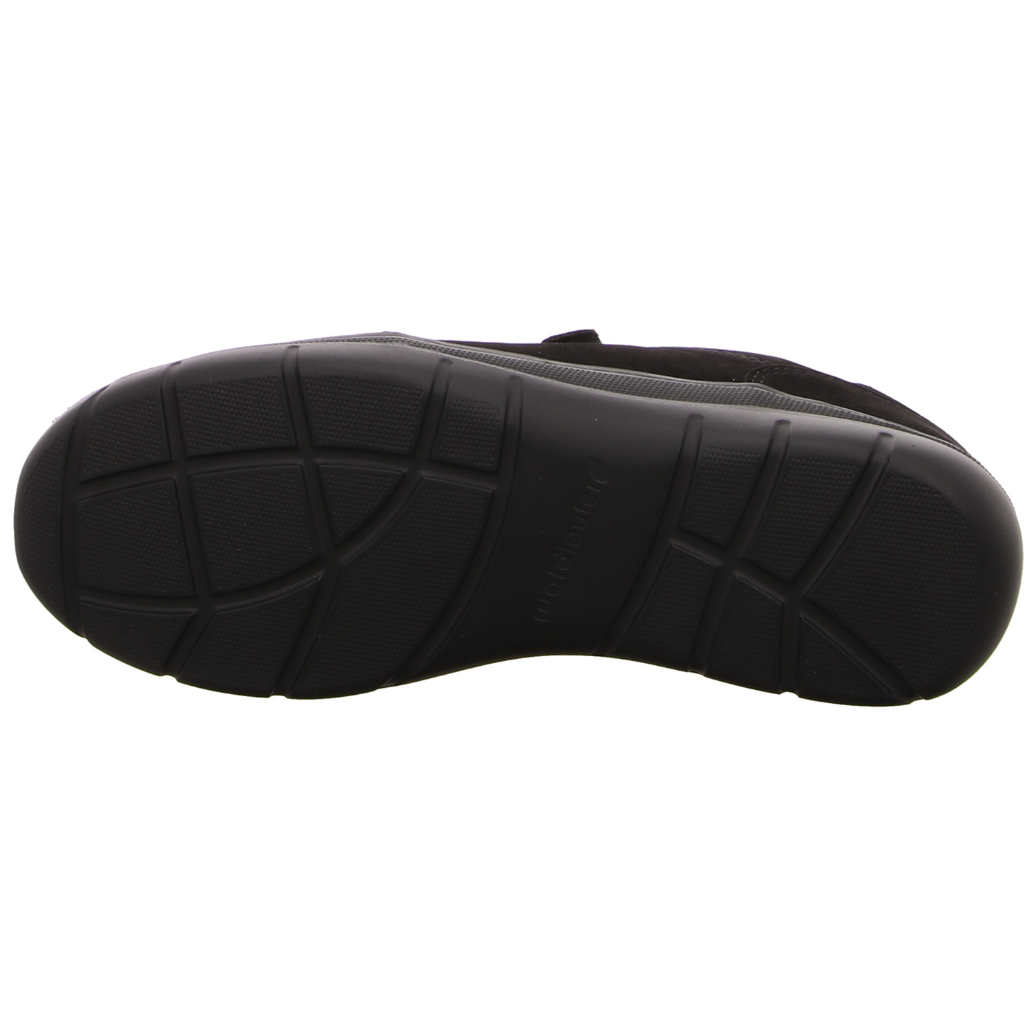Waldläufer Schnürhalbschuh schwarz