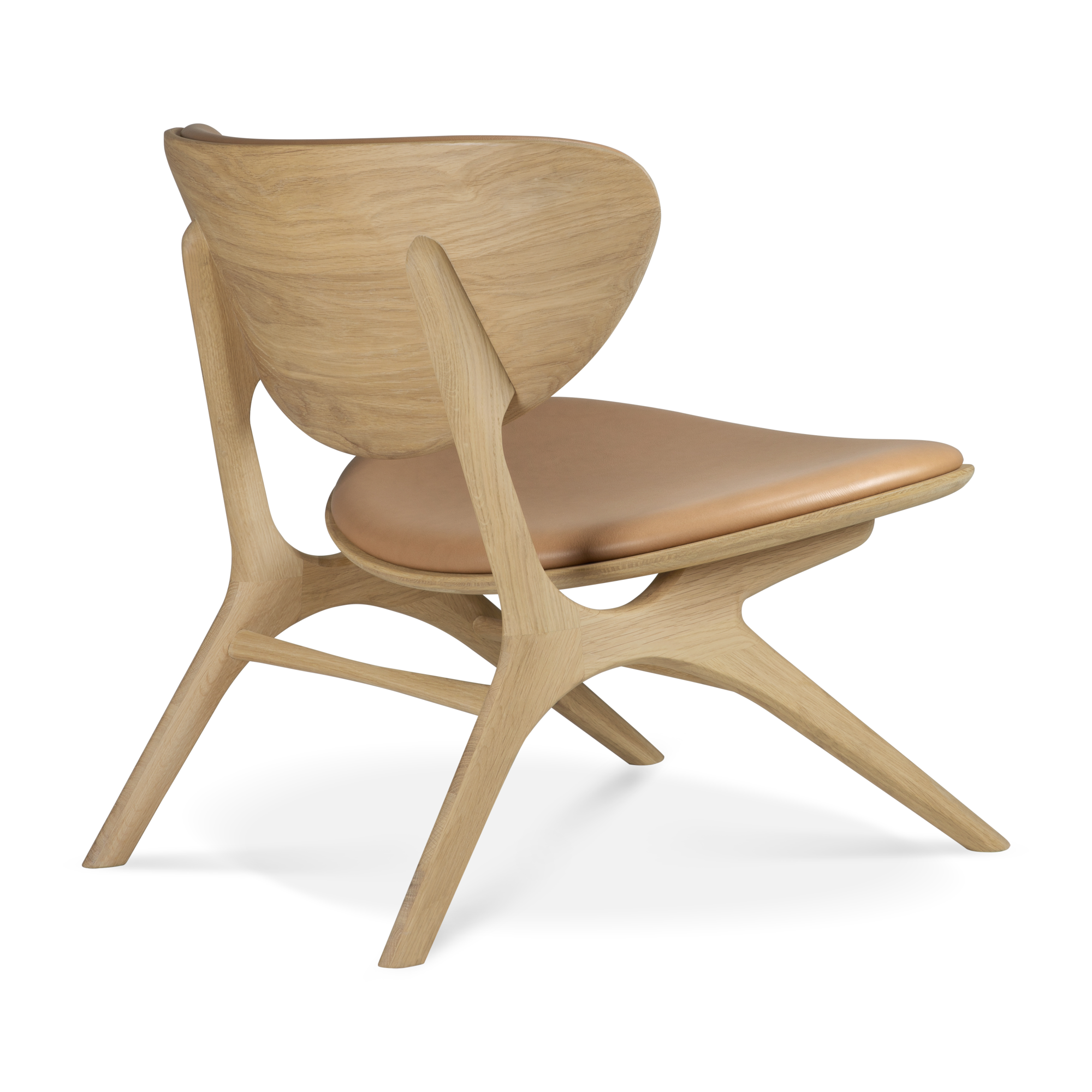 Eye loungestoel sienna leer