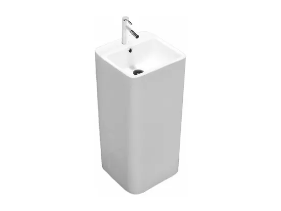 Vasque Autoportante Rea Frisa White