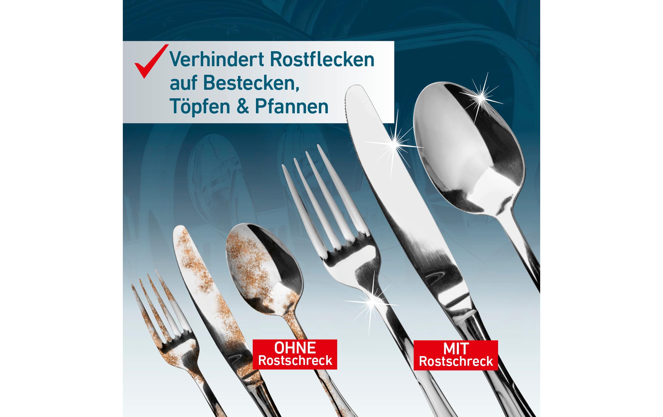 Rostschreck Rostreiniger 1 StückFlugrost anziehender Magnet für die Spülmaschine oder die Besteckschublade aus «Die Höhle der Löwen»