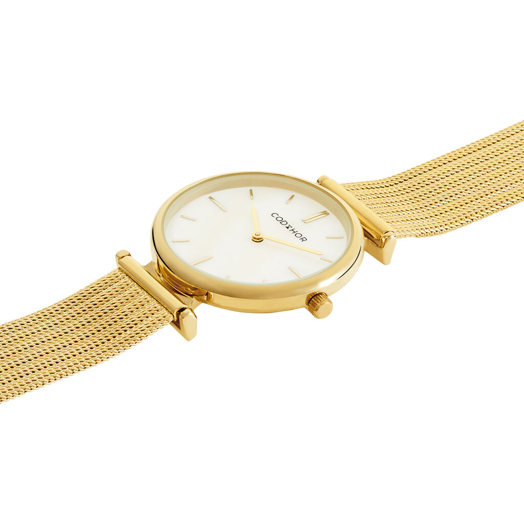 Montre Codhor Nidia Blanc Nacre