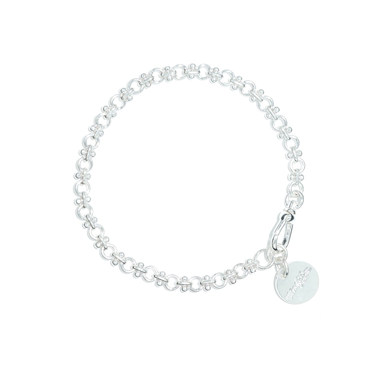 bracelet plaqué argent - HÉBÉ