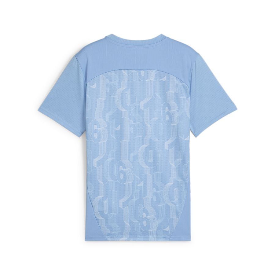 Manchester City T-shirt d'Entraînement Avant-Match - Bleu Clair/Blanc Enfant