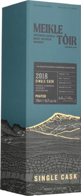 MEIKLE TOIR 7 YEARS 2018 SINGLE CASK 70CL