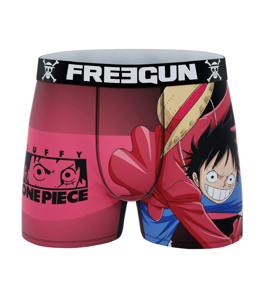 Boxer Homme One Piece, Caleçon Homme Luffy, Original et Authentique (Lot de 5)