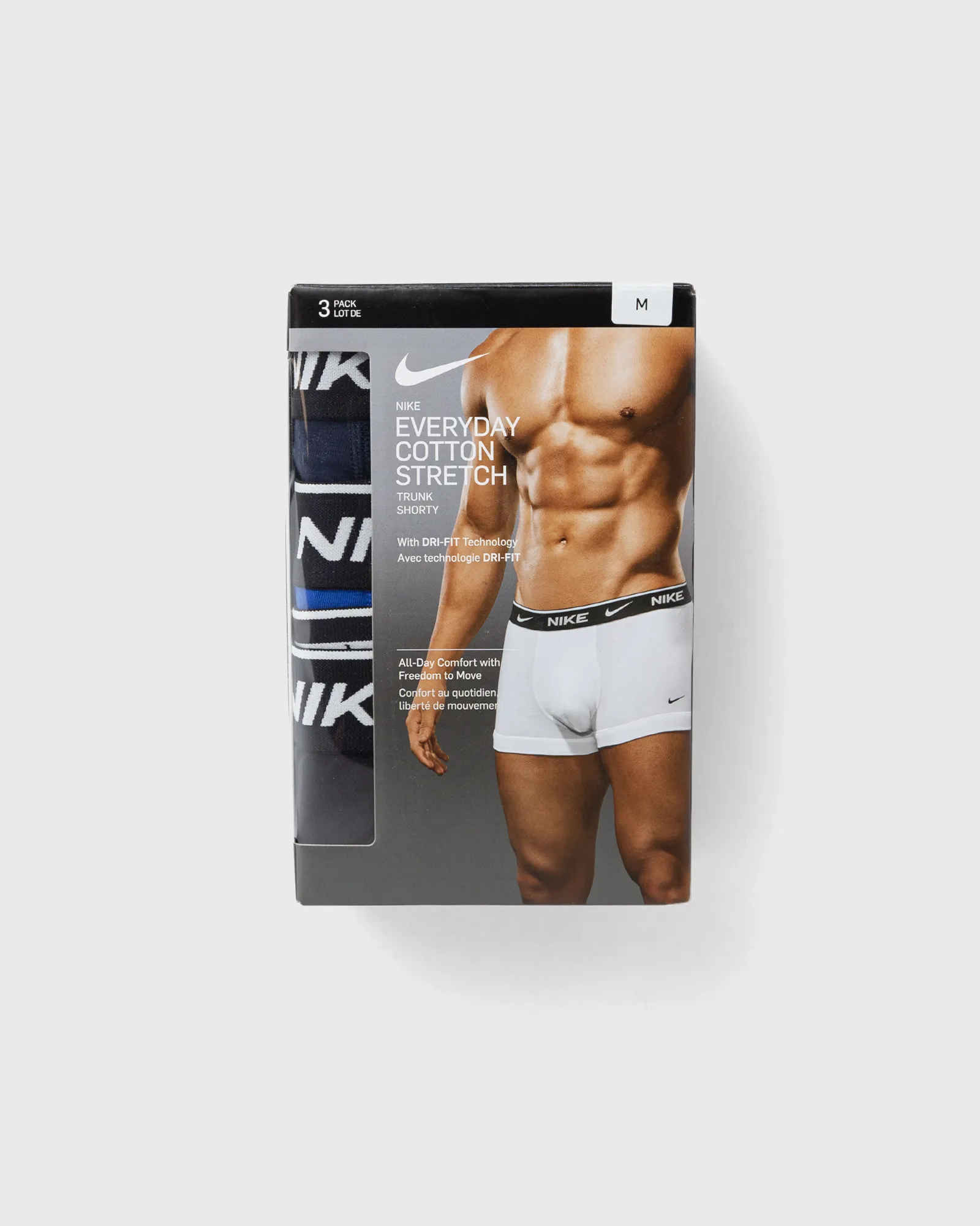 Nike EVERYDAY COTTON STRETCH TRUNK 3-PACK