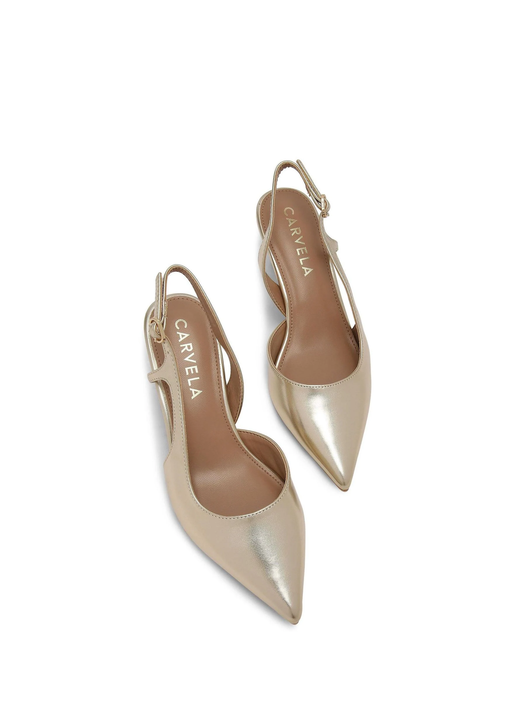 Goud - Carvela Alina Sling Shoes