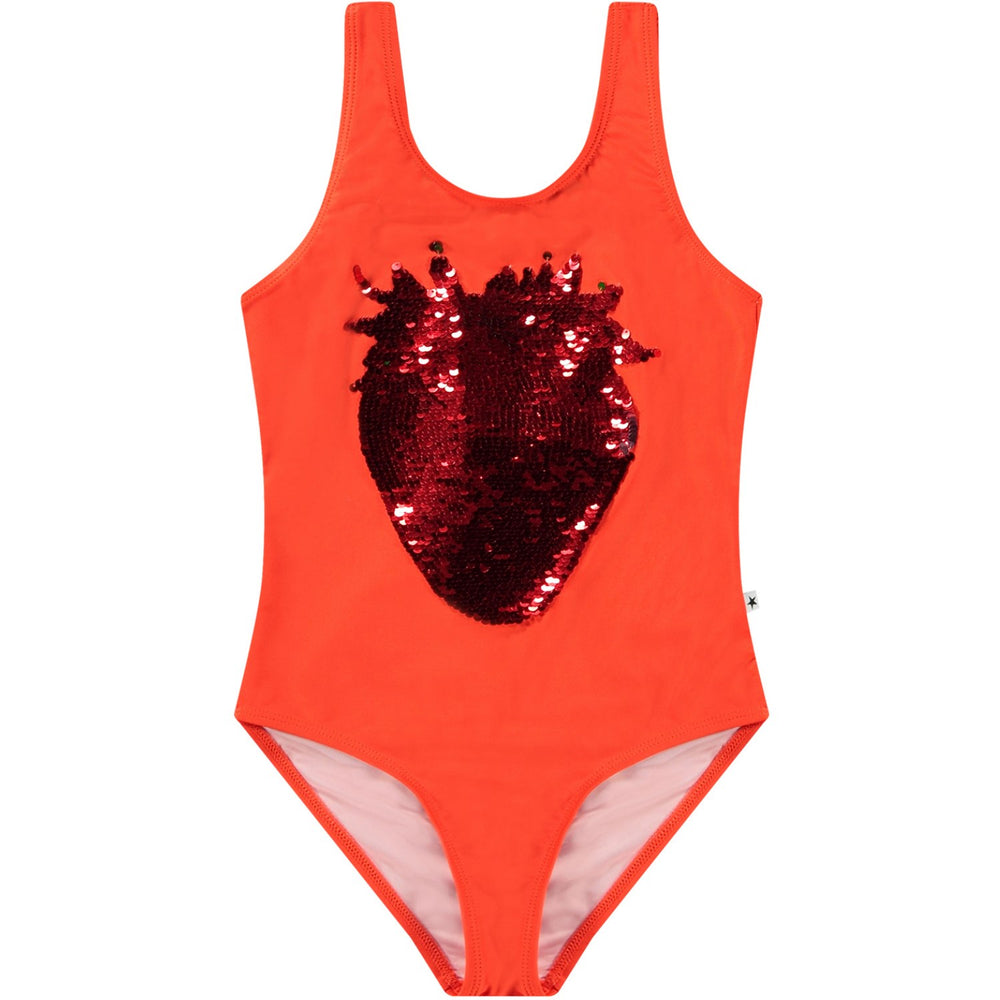 Køb Molo Glitter Strawberry Nika Badedragt