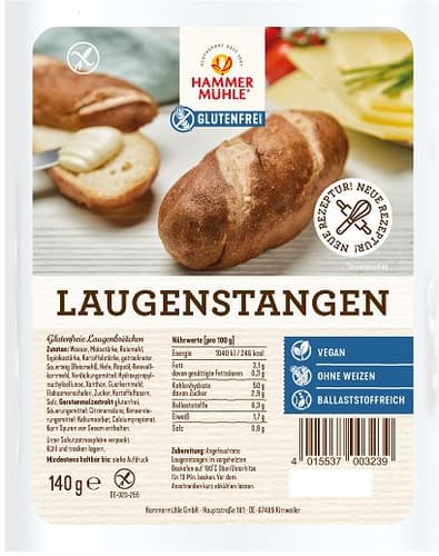Hammermühle Laugenstangen glutenfrei