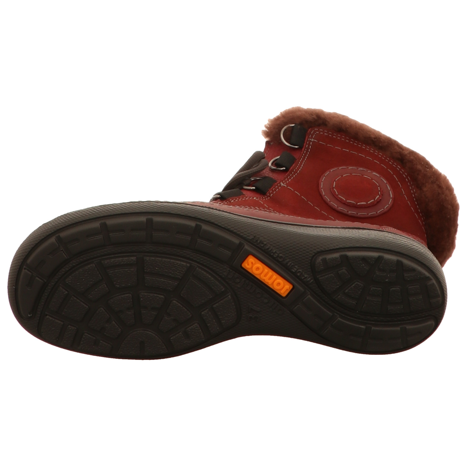 Jomos Schnürstiefelette rot