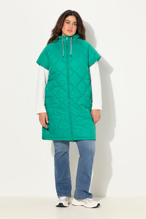HYPRAR Steppweste, Tunnelzug, 2-Wege-Zipper, recycelt