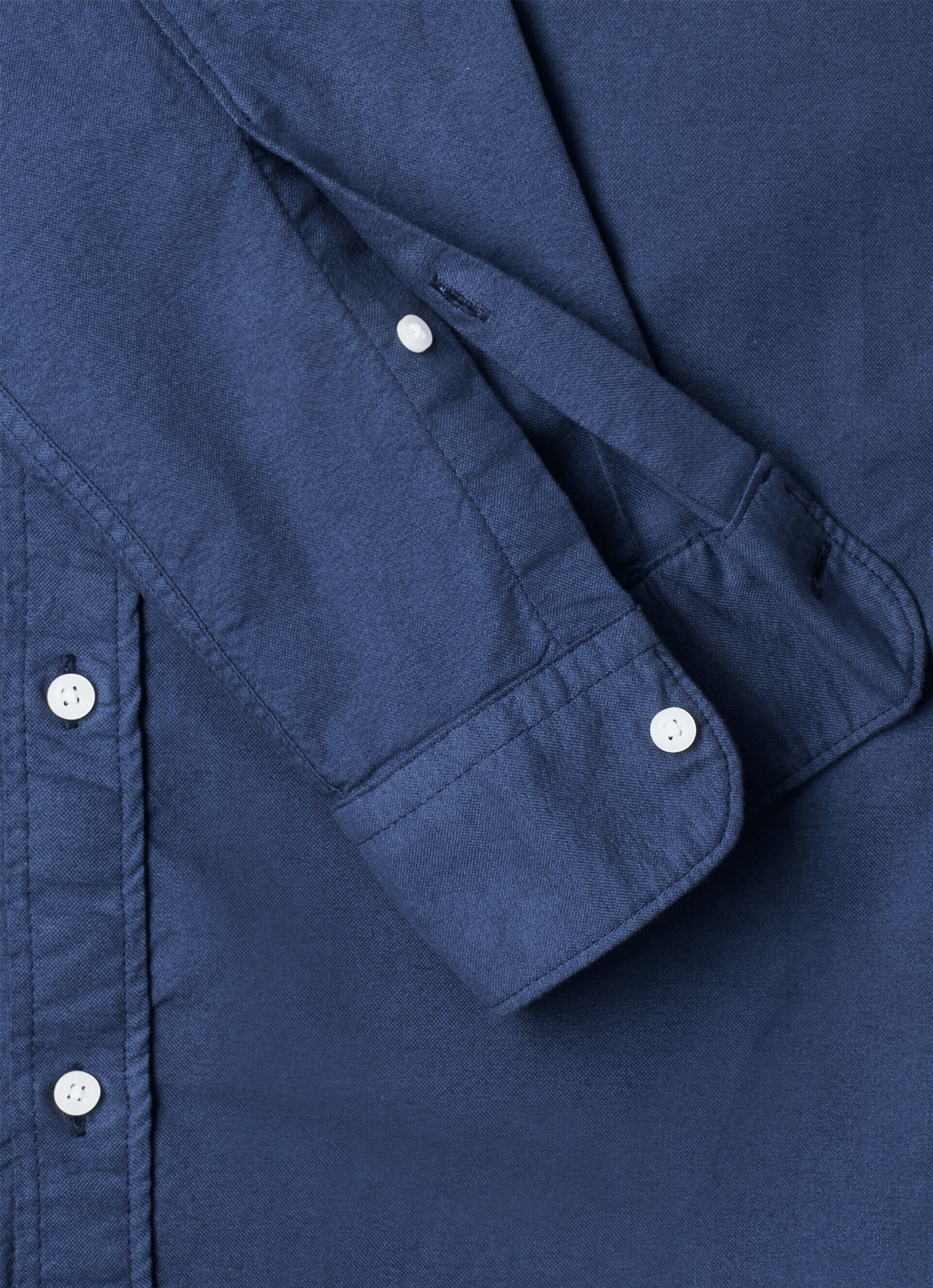 Camisa Oxford de corte regular - azul Dulwich