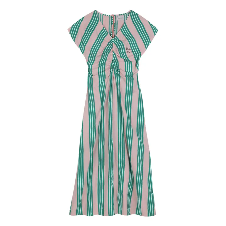 Bobo Choses Robe Rayures x Smallable | Rose pâle