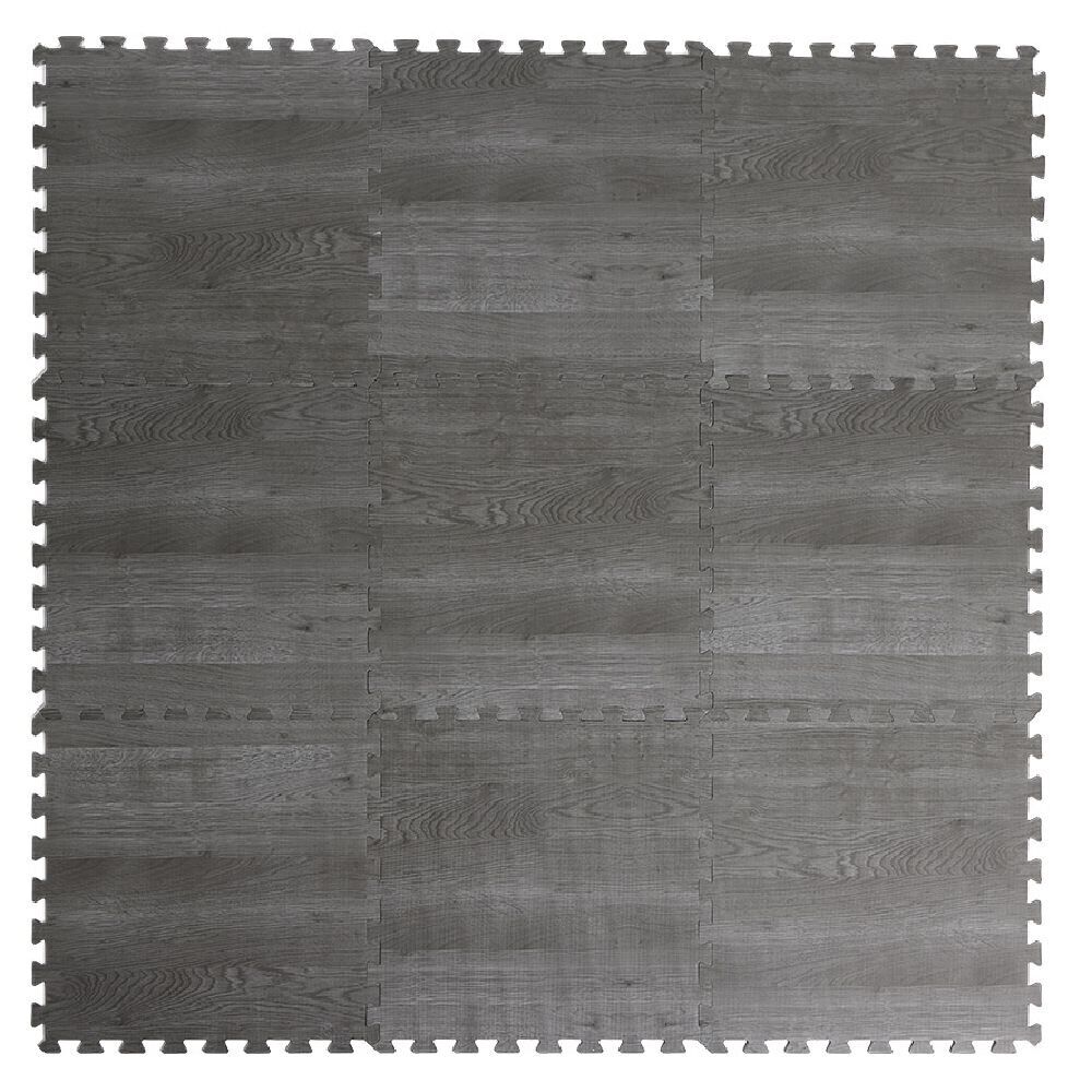 Dalle en mousse imprimé parquet 50x50cm