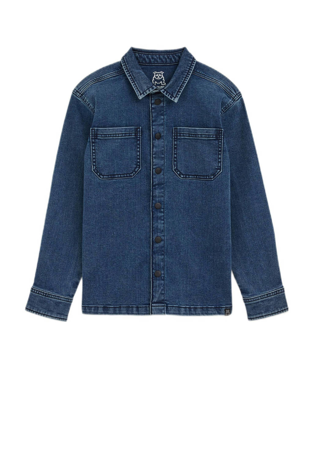 WE Fashion overhemd blue denim