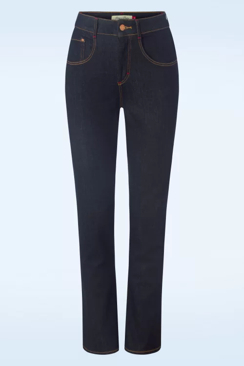 Rock-a-Booty Mimi jeans in blauw