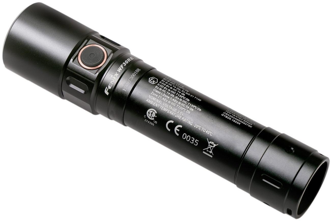 Fenix WF30RE, oplaadbare zaklamp voor industrie