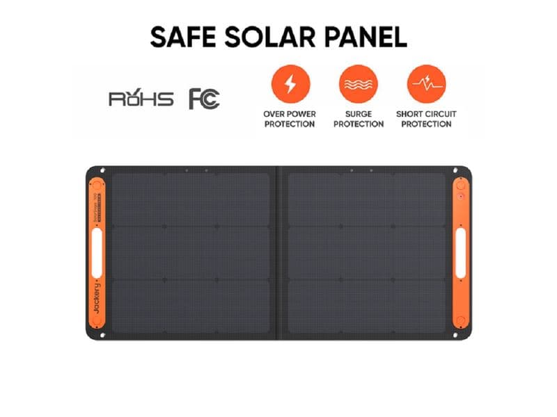 Jackery Solarpanel SolarSaga 100 W Solarmodul für Explorer 240/500/1000 Powerstation