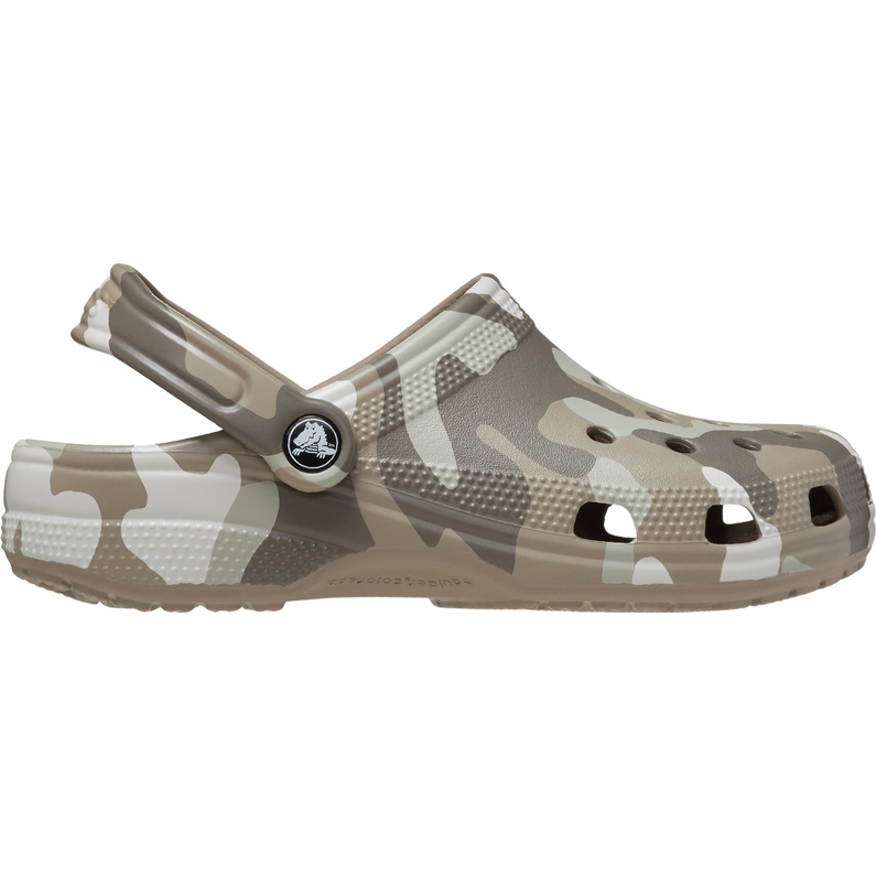 Crocs Herren Classic Printed Camo Clog Sandalen
