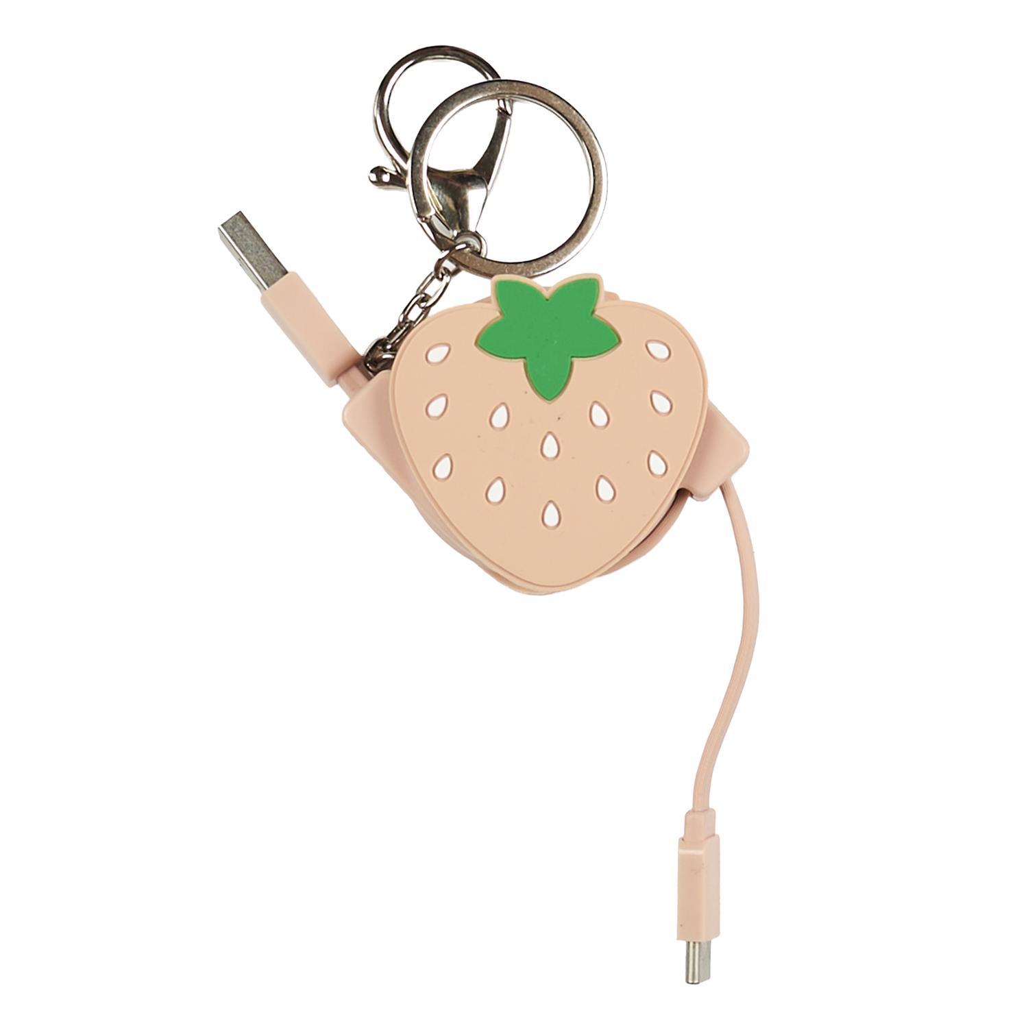CABLE TYPE C RETRACTABLE ARC EN CIEL KAWAII