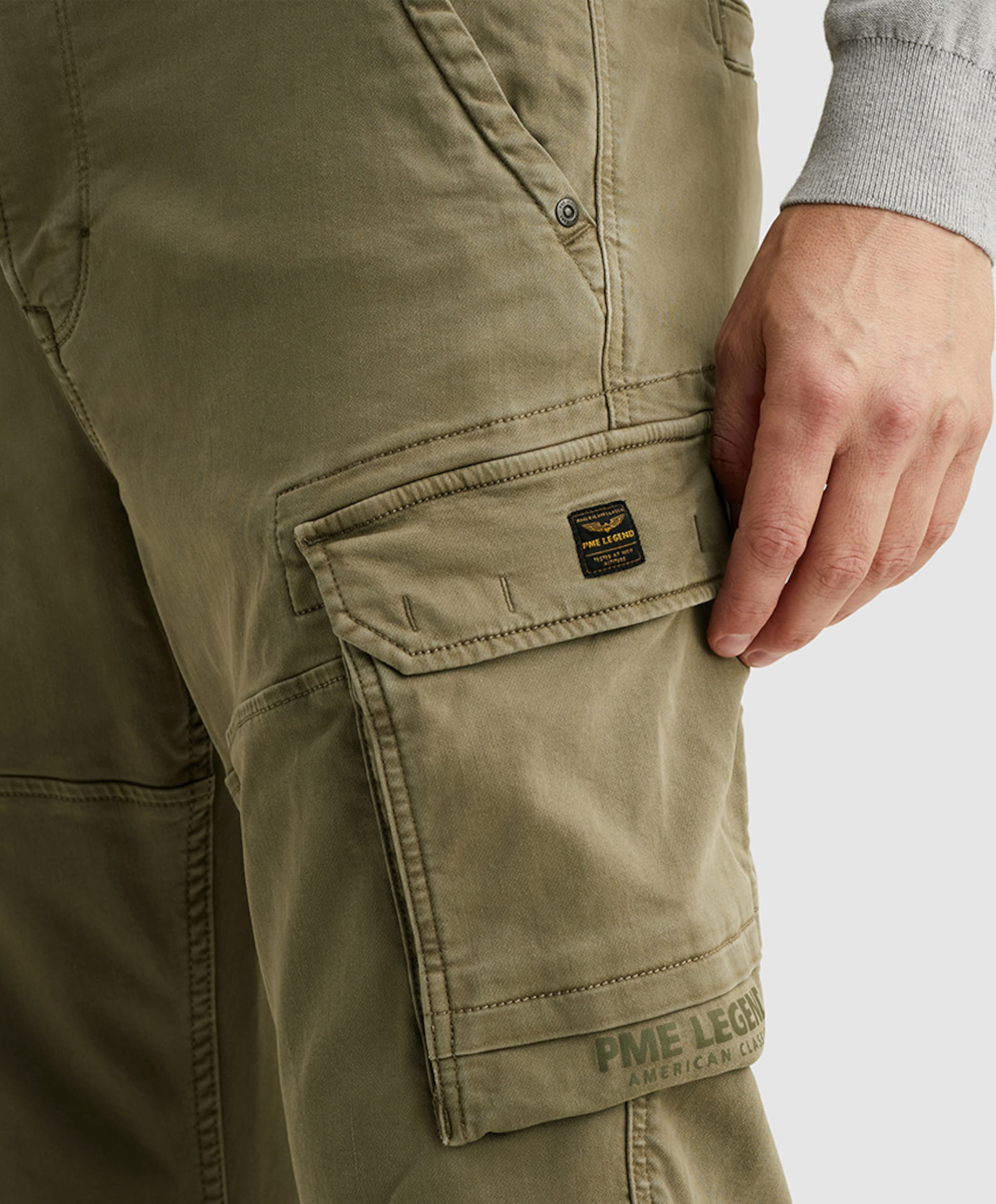 PME Legend EXPEDIZOR CARGO COLORED SWEAT heren broek groen