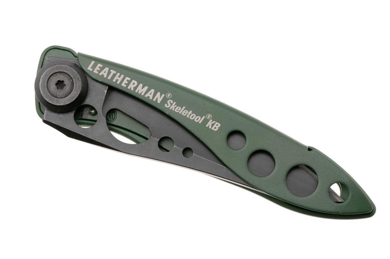 Leatherman Skeletool Knife KB 833161 Black Oxide 420HC, OD Green, zakmes
