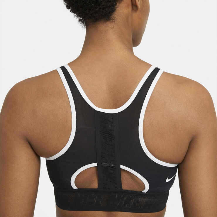 Nike Swoosh UltraBreathe Medium-Support sports bh Sort