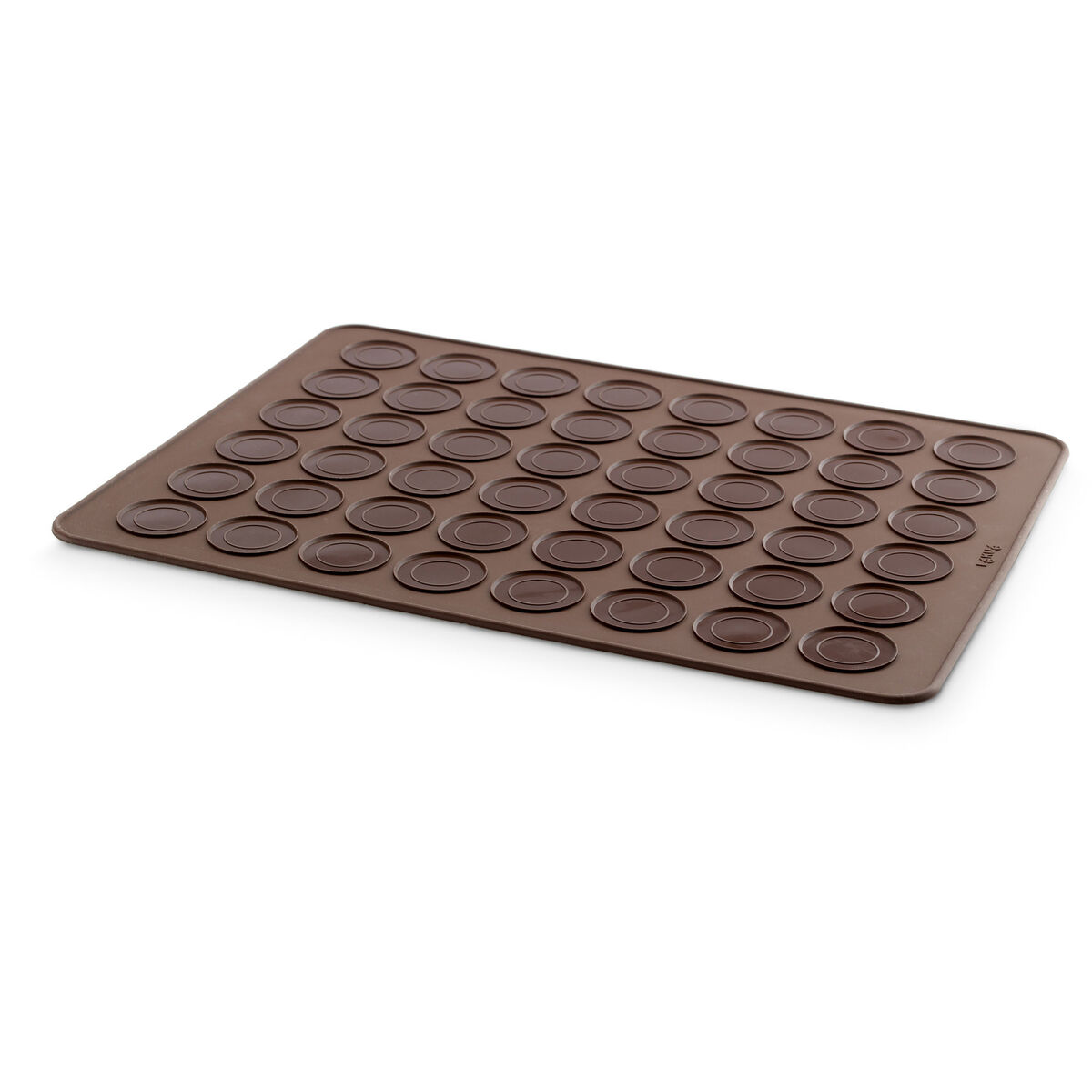 Macaron Silikonmatte Brun