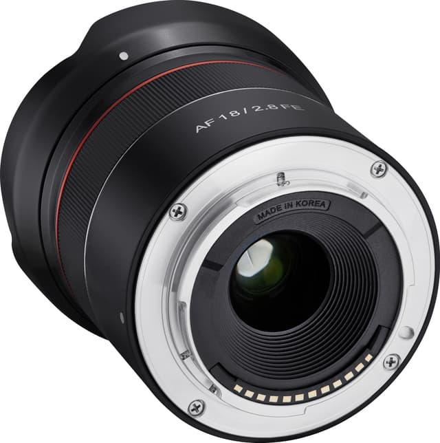 Samyang AF 18mm f/2,8 vidvinkelobjektiv til Sony FE