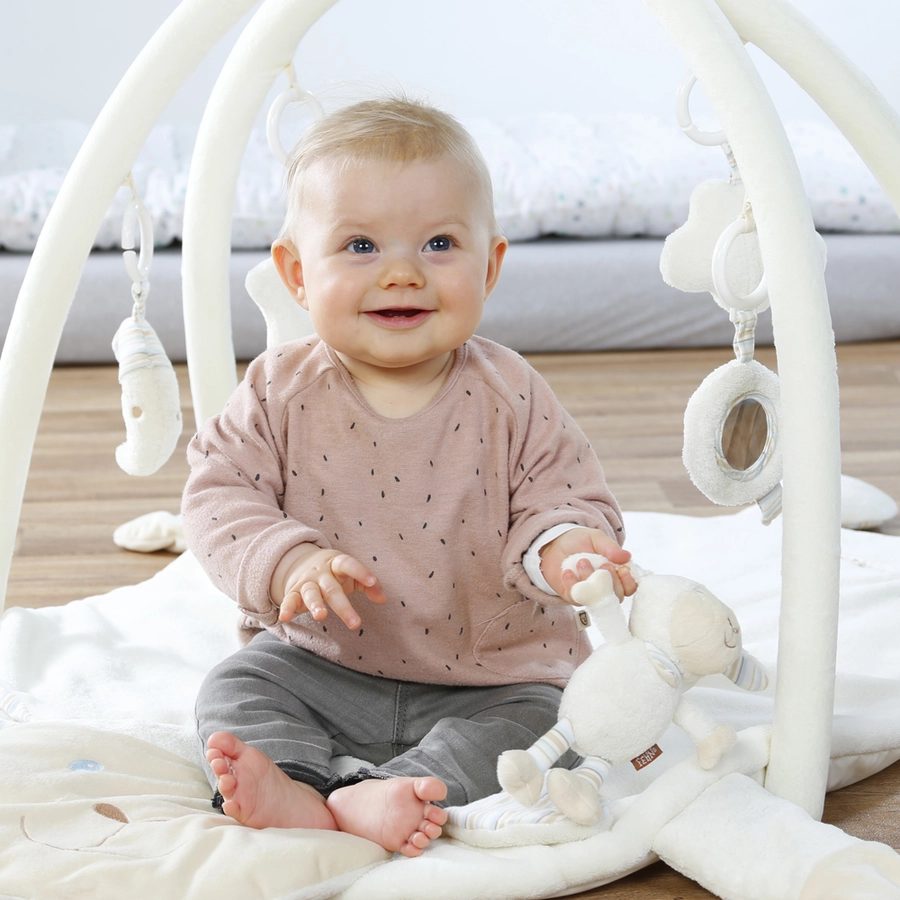 fehn® 3-D Activity-Decke mit Kissen BabyLove