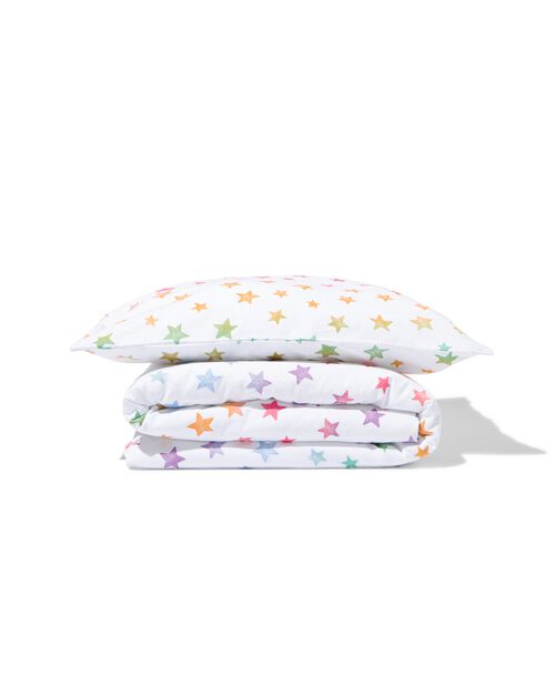 housse de couette coton doux enfant 120x150 étoiles
