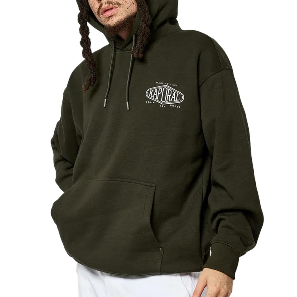 Kaporal Sweat Capuche Kaki Homme Kaporal VARDOH