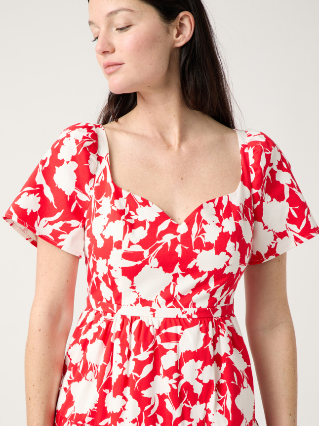 Robe courte imrpimée