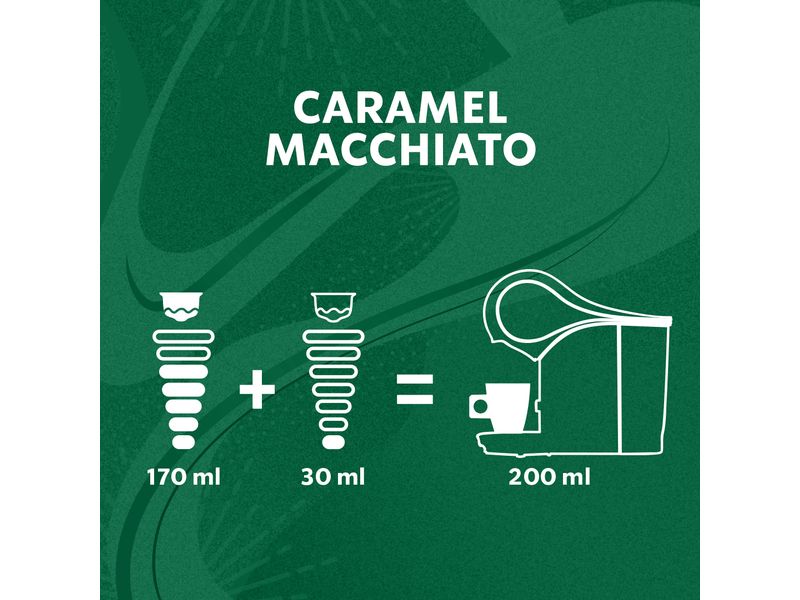 Starbucks Kaffeekapseln Caramel Macchiato 6 Portionen Nescafé Dolce Gusto kompatible Kaffeekapseln