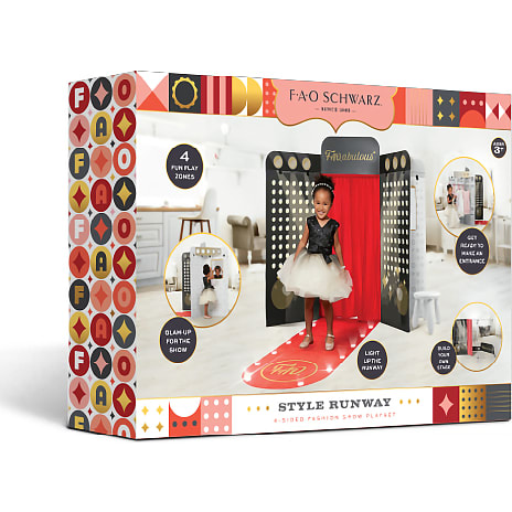 FAO Schwarz Modeshow med lys - 147 cm