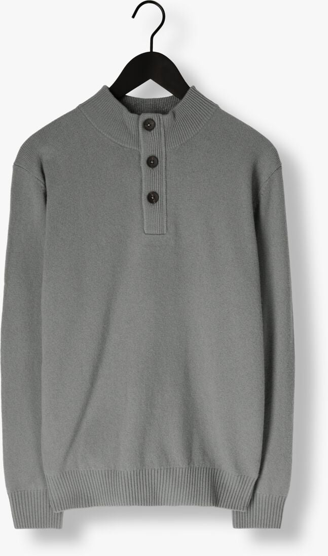 groene stefano lauran trui half zip l