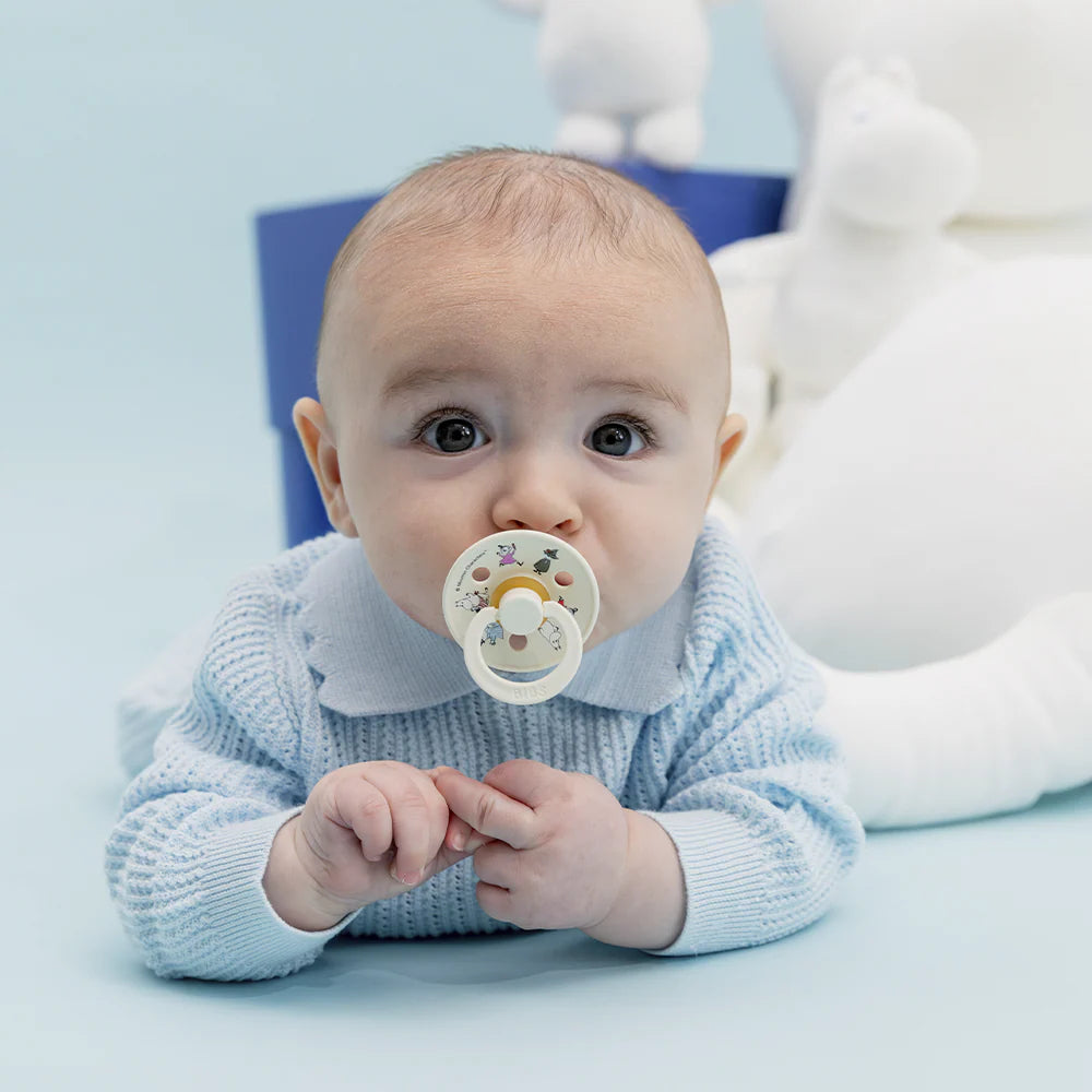 Bibs x Moomin Sutter Colour 2-pak Latex Rund