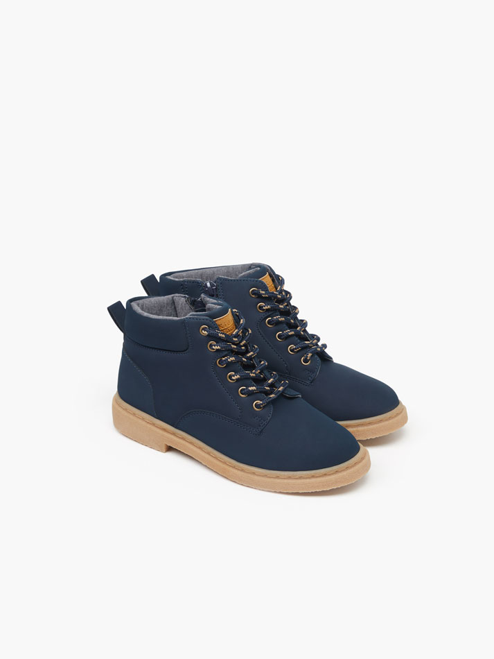 Botas sociais - Azul marinho