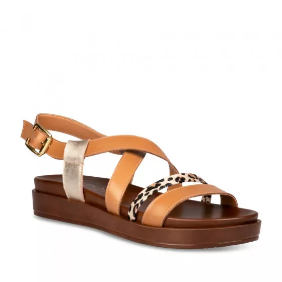 Sandales MARRON MEGIS CASUAL