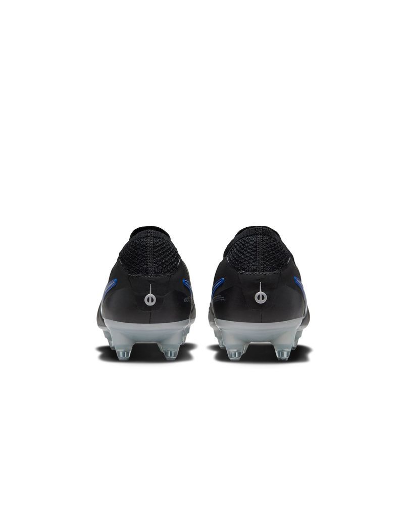 Chaussures de football Nike Tiempo Legend 10 Elite SG-PRO Noir & Bleu pour homme