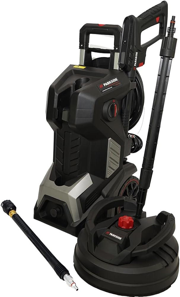 HEADNMORE® Bundle - Parkside Performance® Hochdruckreiniger PHDP 180 mit 3in1 Düse 600 l/h +Schlüsselanhänger
