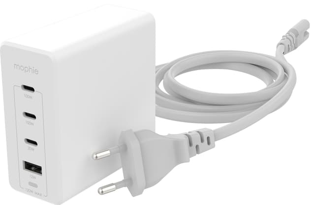 Mophie Speedport 120W GaN vægoplader