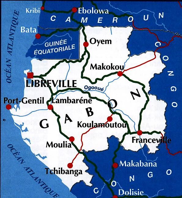IGN - GABON 1 1 000 000