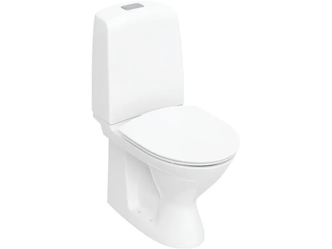 Ifø Spira toilet Rimfree - med softcl sæde u. multikv. lukket s-lås og skjult afløb