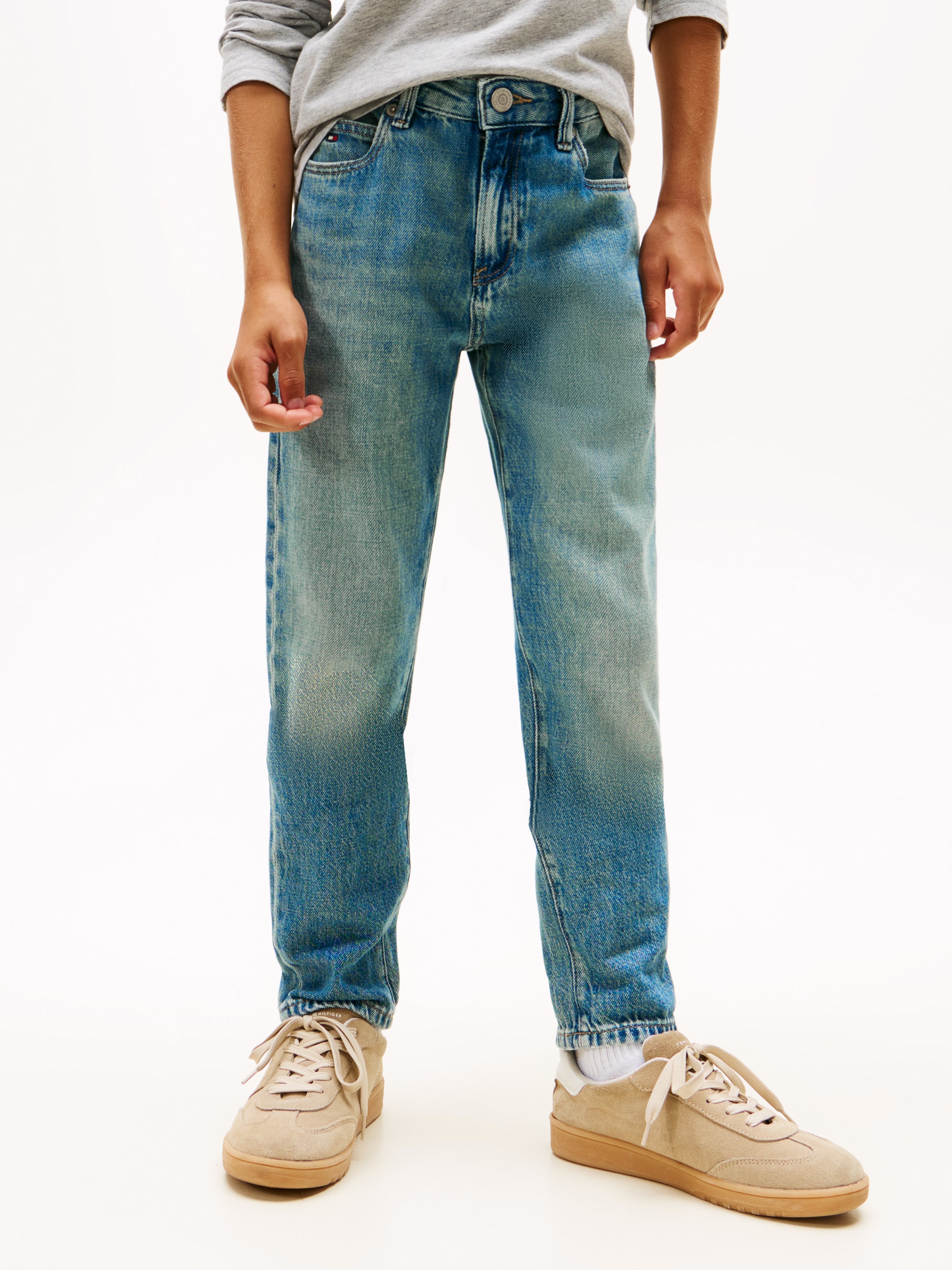Tommy Hilfiger Gerade Jeans »MODERN STRAIGHT VINTAGE DENIM« Kinder bis 16 Jahre