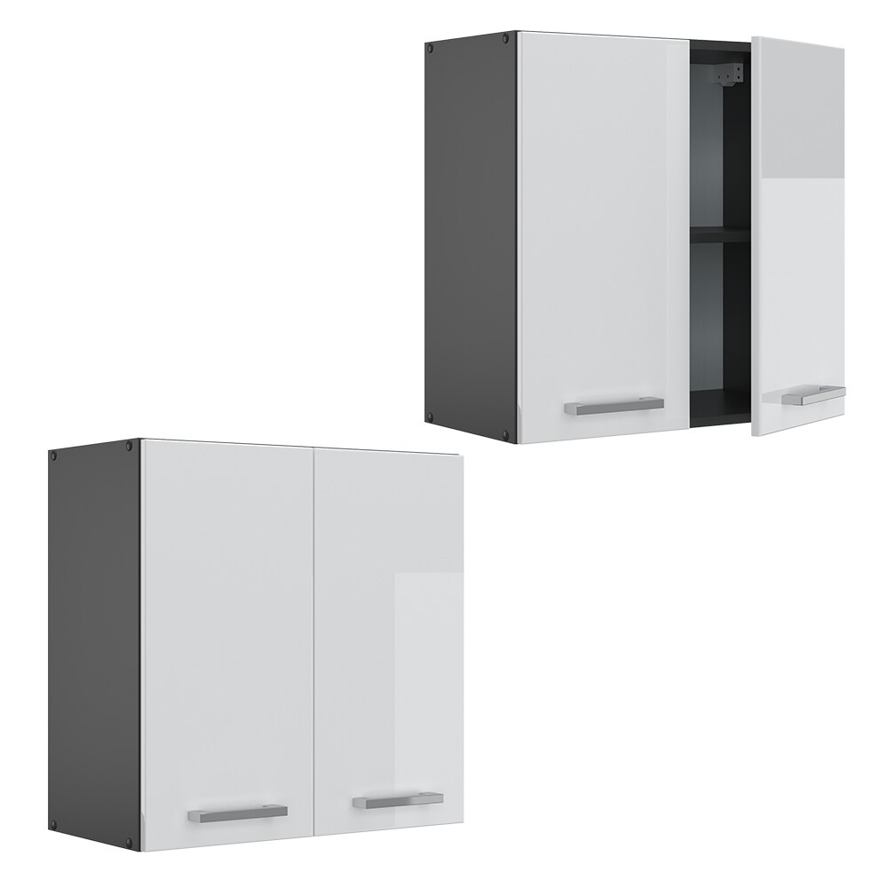 VICCO Küchenschrank Hängeschrank 60 cm R-Line Anthrazit