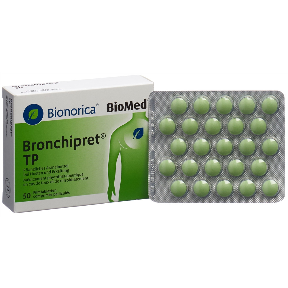 BRONCHIPRET TP Filmtabl Blist 50 Stk