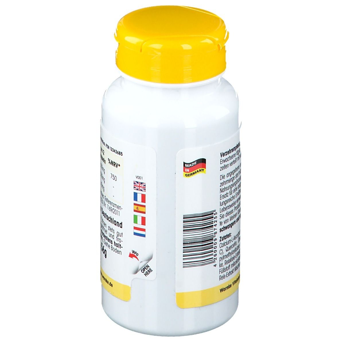 WARNKE VITALSTOFFE Quercetin 250 mg